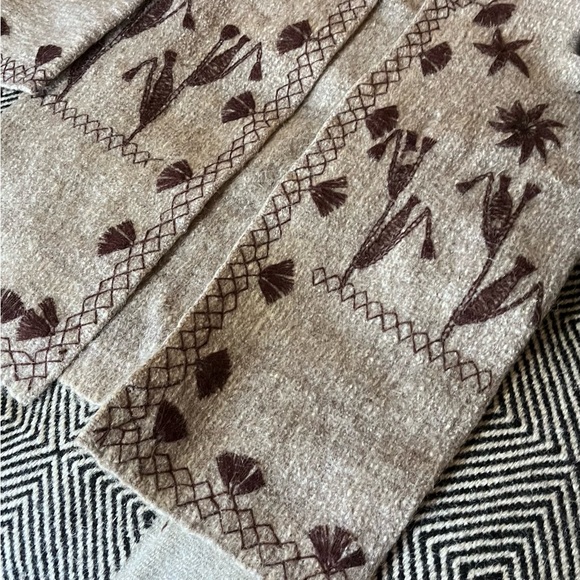 BEAUTIFUL NEW Peruvian HANDMAID ALPACA WOOL SWEATER (Cardigan). - Picture 10 of 16